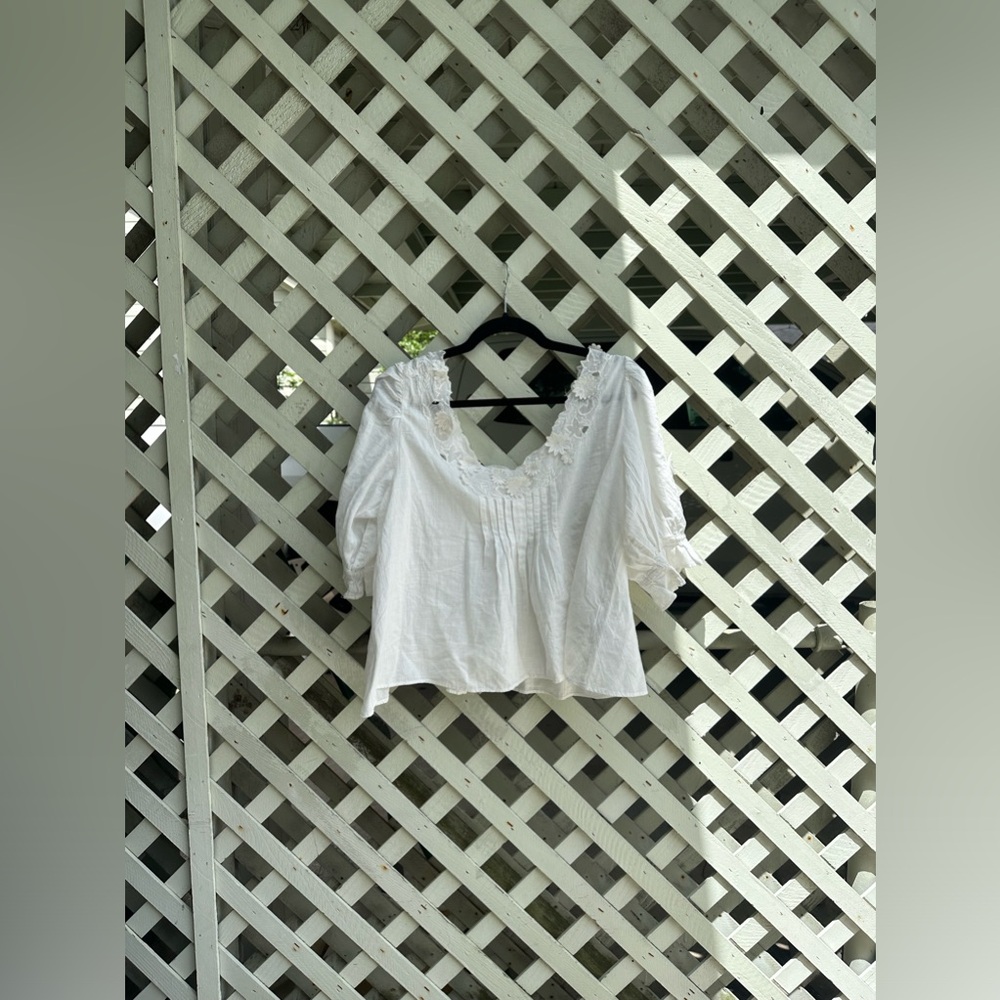 Free People Sophie Embroidered Top - Picture 6 of 7
